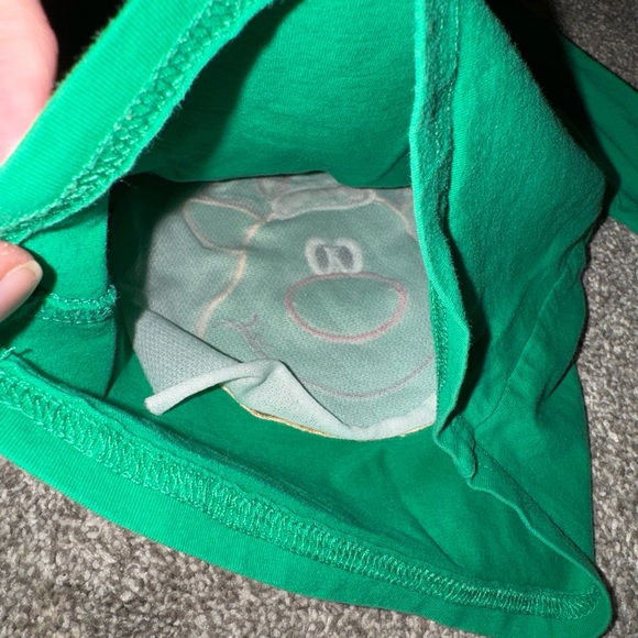 Coral Bee Reindeer Pajamas PJ Jammies set 2T Green stripe Christmas Toddler Boy - Picture 10 of 10